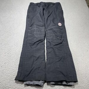 Arctica Snow Pants Mens Size Medium Black Insulated Skiing Snowboard Outdoor